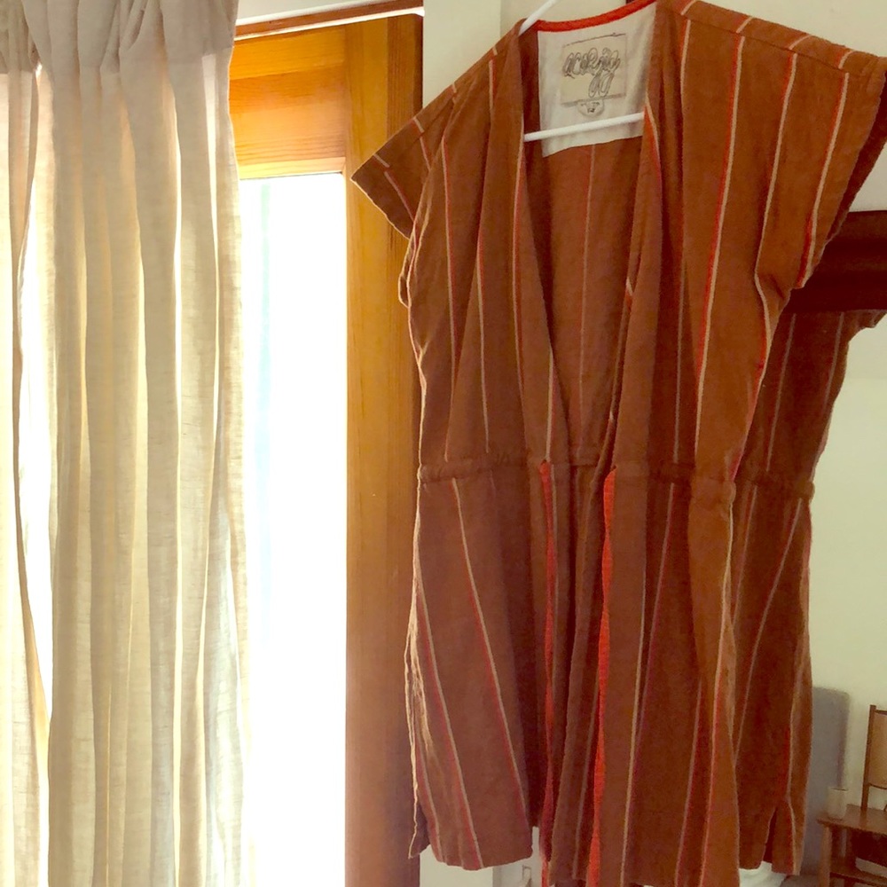 ace and jig caraway top in Cognac. Size XS.